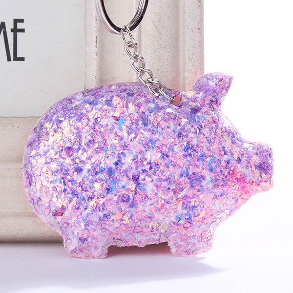 pig keychain for women bag car colorful sequins pompom key chain llaveros para mujer sleutelhanger jewelry, Silver
pig keychain for women bag car colorful sequins pompom key chain llaveros para mujer sleutelhanger jewelry, Silver