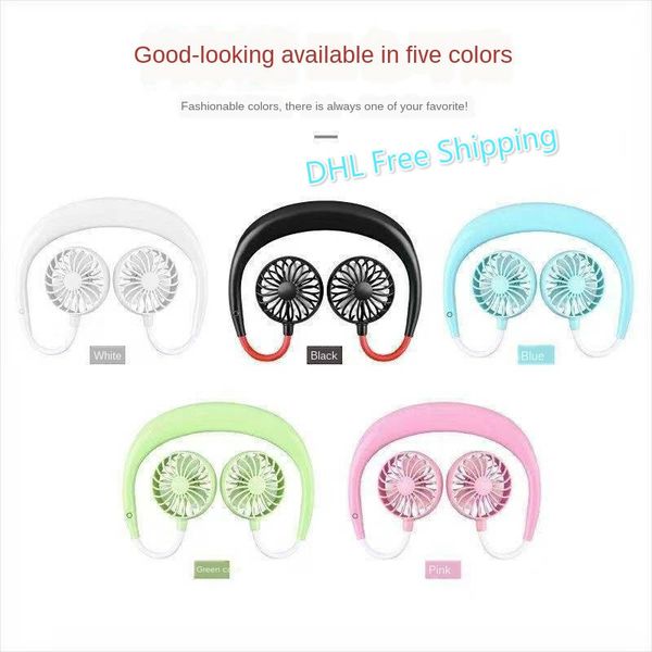 portable usb rechargeable neckband fan dual cooling mini fan sport 360 degree rotating hanging neck fan dhl ing
portable usb rechargeable neckband fan dual cooling mini fan sport 360 degree rotating hanging neck fan dhl ing