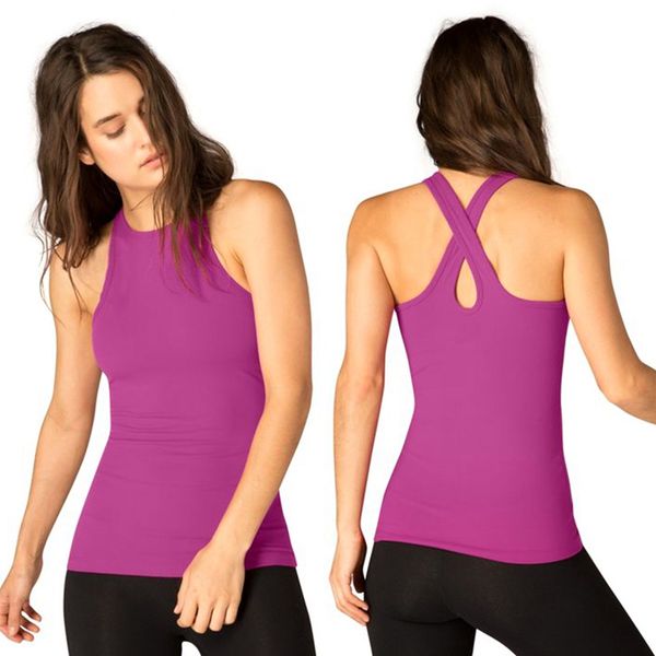 sports camisole women lady sleeveless cross-back tight vest tank outdoor fitness yoga apparel clothing, White;red
sports camisole women lady sleeveless cross-back tight vest tank outdoor fitness yoga apparel clothing, White;red