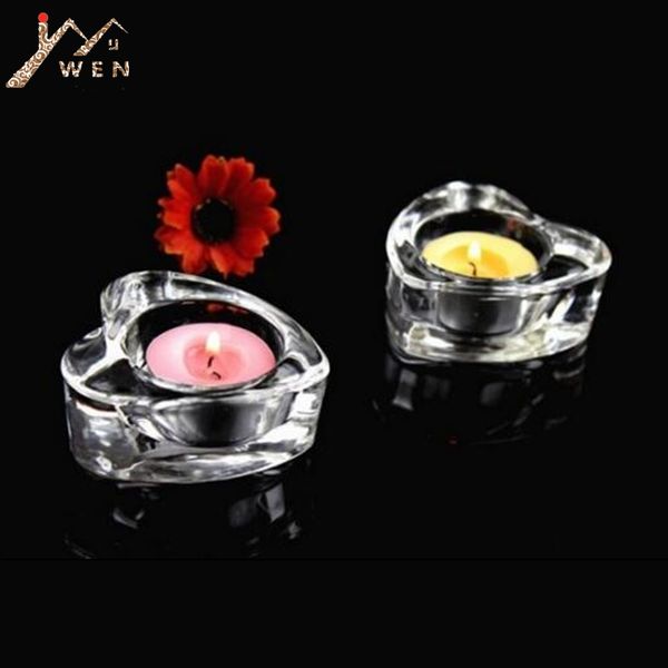 heart-shaped tealight candle holders glass tea light candlestick for wedding table centerpieces decor home 6 pcs / lot
heart-shaped tealight candle holders glass tea light candlestick for wedding table centerpieces decor home 6 pcs / lot