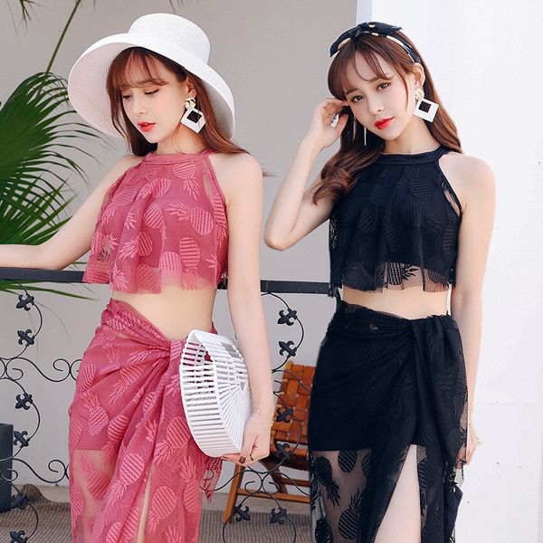 designer womens bikini suits fashion floral 3pcs sets luxury womens swimmingwears, White;black
designer womens bikini suits fashion floral 3pcs sets luxury womens swimmingwears, White;black