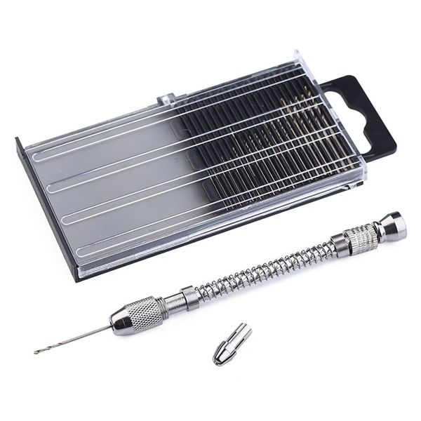 drilling tool pin vise micro model for electronics durable hand drill portable super thin jewelry crafts with 20pcs drill bits
drilling tool pin vise micro model for electronics durable hand drill portable super thin jewelry crafts with 20pcs drill bits