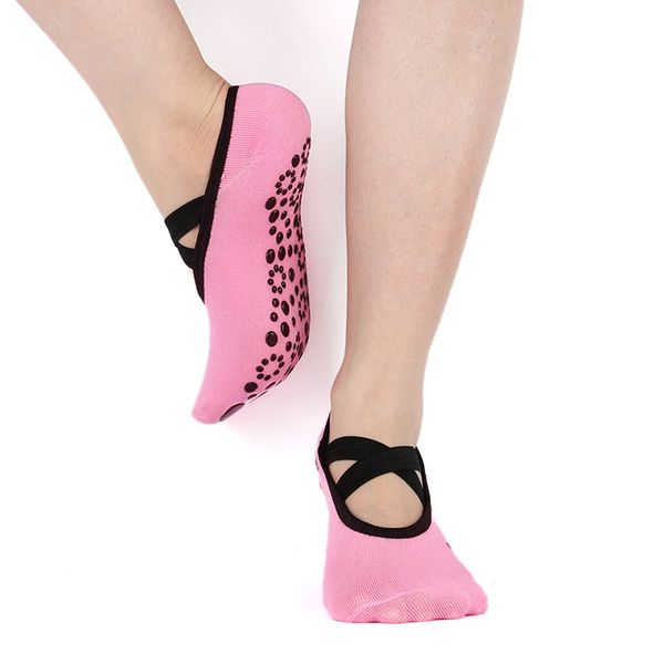 women yoga socks round head backless cotton non-slip bandage sports socks ventilation pilates ballet dance sock slippers, Black
women yoga socks round head backless cotton non-slip bandage sports socks ventilation pilates ballet dance sock slippers, Black