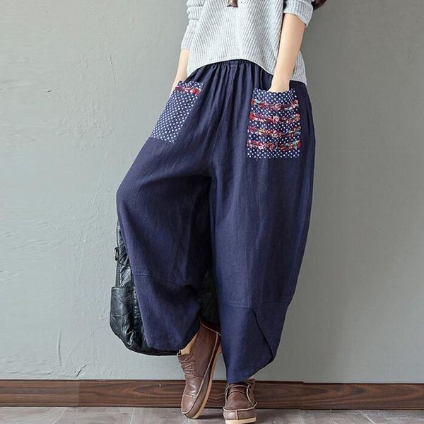 designer leggings casual pants zanzea 2019 autumn women elastic waist cotton linen oversized harem pants baggy pantalon print loose long, Black;white
designer leggings casual pants zanzea 2019 autumn women elastic waist cotton linen oversized harem pants baggy pantalon print loose long, Black;white