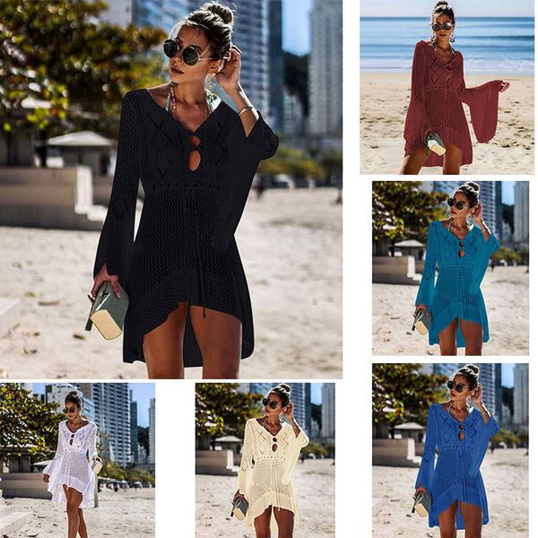new blouse bikini female swimsuit blouse beach swimsuit knitted swimwear mesh beach skirt long coat robes
new blouse bikini female swimsuit blouse beach swimsuit knitted swimwear mesh beach skirt long coat robes