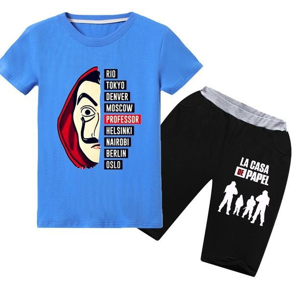 funny la casa de papel t shirt + pants 2pcs sets money heist tees tv series short sleeve toddler boys clothes children set suits, White
funny la casa de papel t shirt + pants 2pcs sets money heist tees tv series short sleeve toddler boys clothes children set suits, White