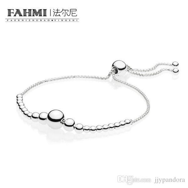 fahmi 100% 925 sterling silver temperament new 597749 string of beads sliding bracelet glamour women's jewelry christmas gift recommend, Black
fahmi 100% 925 sterling silver temperament new 597749 string of beads sliding bracelet glamour women's jewelry christmas gift recommend, Black