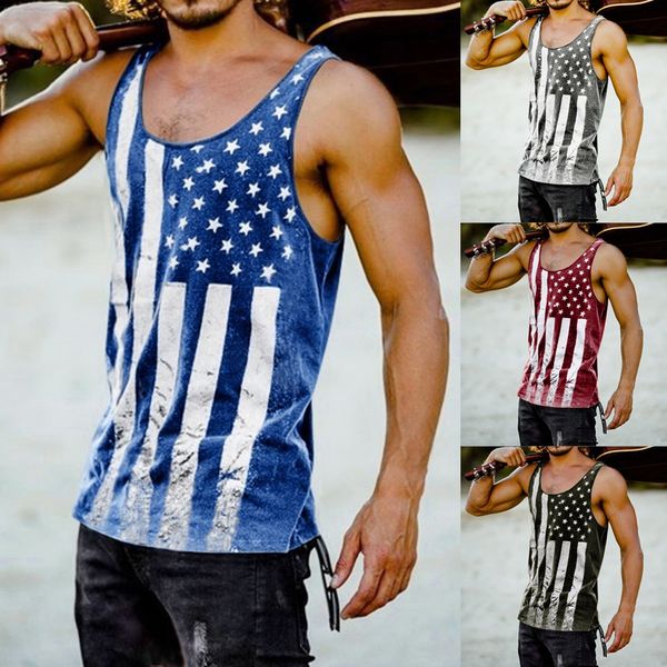 mens summer flag print sleeveless tshirts crew neck fashion hip hop style vest loose casual quick dry clothing, White;black
mens summer flag print sleeveless tshirts crew neck fashion hip hop style vest loose casual quick dry clothing, White;black