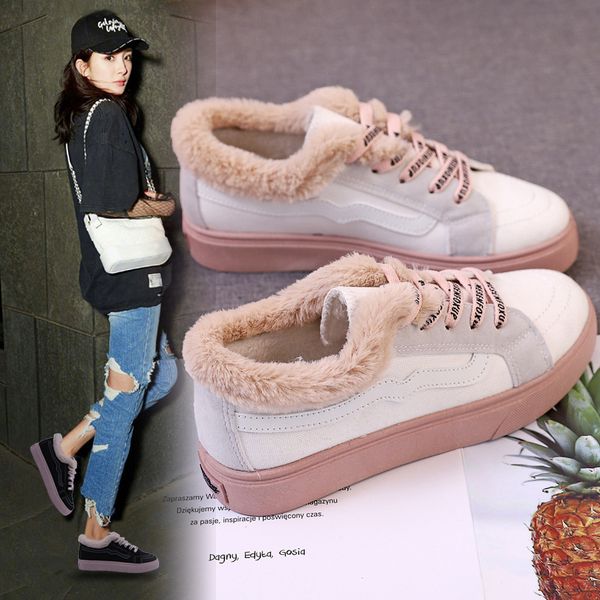 winter women shoes plush warm canvas shoes woman flats lace-up cotton fashion casual low-cut comfortable zapatos de mujer, Black
winter women shoes plush warm canvas shoes woman flats lace-up cotton fashion casual low-cut comfortable zapatos de mujer, Black