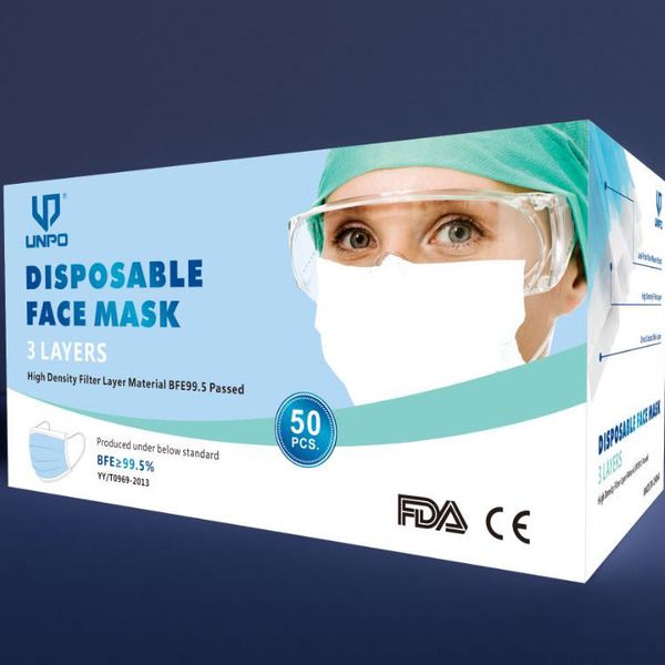 50pcs ce fda iso13485 certificated face mouth masks disposable mask solid color non woven disposable mask 3 layers anti virus
50pcs ce fda iso13485 certificated face mouth masks disposable mask solid color non woven disposable mask 3 layers anti virus