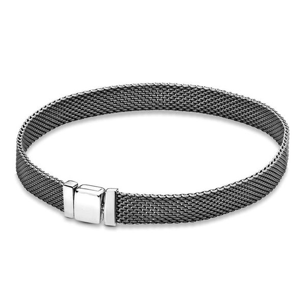 2019 new 100% 925 sterling silver 598400c00 reflexions oxidised mesh bracelet fit diy charm women original fashion jewelry set gift, Golden;silver
2019 new 100% 925 sterling silver 598400c00 reflexions oxidised mesh bracelet fit diy charm women original fashion jewelry set gift, Golden;silver