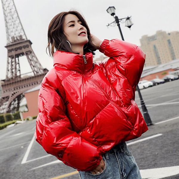 new fashion glossy outwear female 2019winter warm down parka jacket coat women short white duck down coat bat sleeve black woman
new fashion glossy outwear female 2019winter warm down parka jacket coat women short white duck down coat bat sleeve black woman