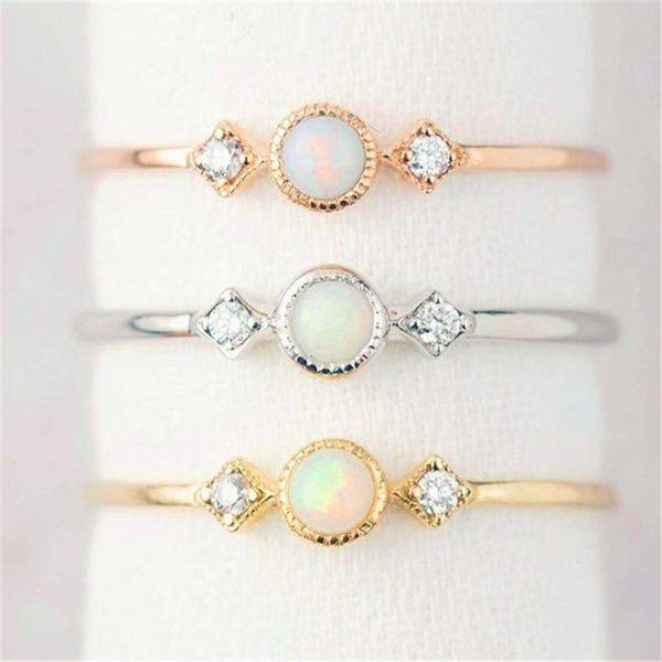 minimalist yellow gold silver color opal ring cute female small white zircon ring vintage wedding engagement rings for women, Slivery;golden
minimalist yellow gold silver color opal ring cute female small white zircon ring vintage wedding engagement rings for women, Slivery;golden