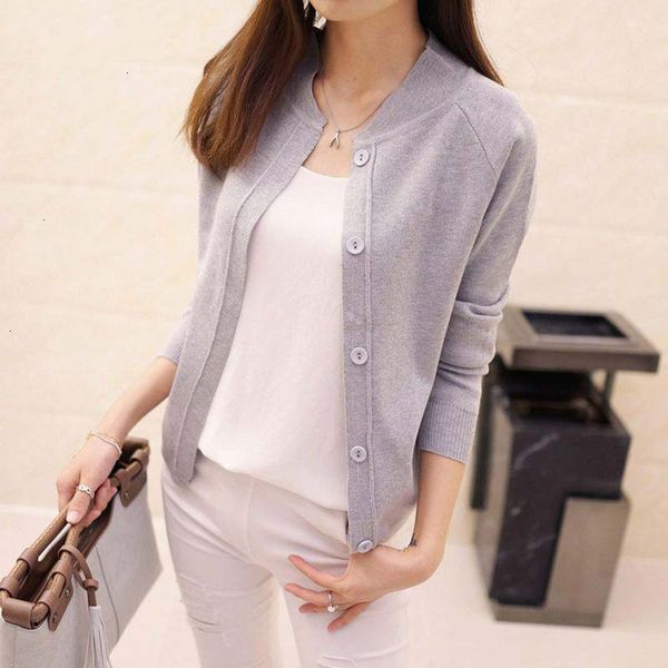 sweater women womens sweaters 2019 spring round neck cardigan sweater large size mercerized cotton solid color wild jacket drop shipping, White;black 
sweater women womens sweaters 2019 spring round neck cardigan sweater large size mercerized cotton solid color wild jacket drop shipping, White;black