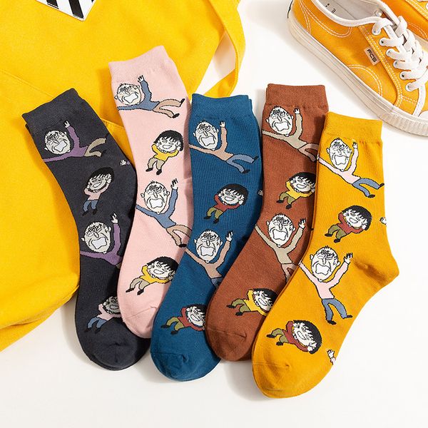 cotton anime socks chi bi maruko crew sock warm women funny cute sock kawaii happy japanese breathable sweat streetwear fashion, Black;white
cotton anime socks chi bi maruko crew sock warm women funny cute sock kawaii happy japanese breathable sweat streetwear fashion, Black;white