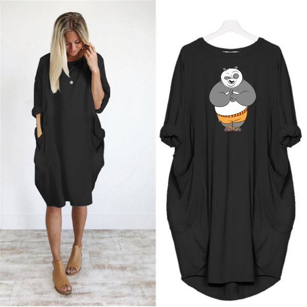 casual womens designer dresses s/s women streetwear printed shirt dress plus size clothing womens long sleeve dresses 6 colors, Black;gray
casual womens designer dresses s/s women streetwear printed shirt dress plus size clothing womens long sleeve dresses 6 colors, Black;gray