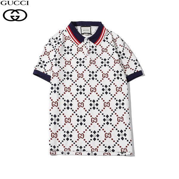 summer luxury italian tee t-shirt designer polo shirt high street embroidered garter printed clothing men's brand polo shirt, White
summer luxury italian tee t-shirt designer polo shirt high street embroidered garter printed clothing men's brand polo shirt, White