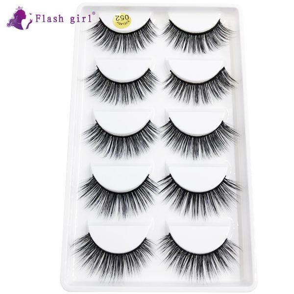 flash girl 5 pairs individual eyelashes 3d mink lashes natural long 1 box full strip lashes makeup tools 052
flash girl 5 pairs individual eyelashes 3d mink lashes natural long 1 box full strip lashes makeup tools 052