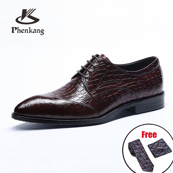 phenkang mens formal shoes genuine leather oxford shoes for men black 2020 dress wedding business laces leather brogues
phenkang mens formal shoes genuine leather oxford shoes for men black 2020 dress wedding business laces leather brogues