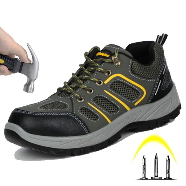 2019 non-slip casual safety shoes; anti-smashing anti-piercing steel toe cap men's boots; pu solid mountain climbing work shoes, Black
2019 non-slip casual safety shoes; anti-smashing anti-piercing steel toe cap men's boots; pu solid mountain climbing work shoes, Black
