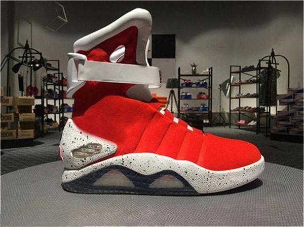 2019 air mag mens back to the future lighting mags men casual shoes led lights high sneakers black grey with yellow box size 40-46 box
2019 air mag mens back to the future lighting mags men casual shoes led lights high sneakers black grey with yellow box size 40-46 box