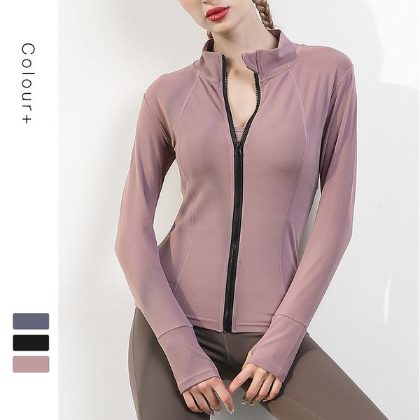 women's jackets lady jacket for autumn and winter 2021 ladies stretch zipper outdoor running fitness collar long sleeve, Black;brown
women's jackets lady jacket for autumn and winter 2021 ladies stretch zipper outdoor running fitness collar long sleeve, Black;brown