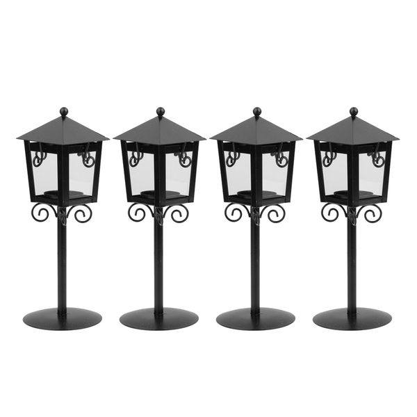 4 pieces tableiron candle holder rustic street lamp shape black home decor wedding party candlestick lantern centerpiece
4 pieces tableiron candle holder rustic street lamp shape black home decor wedding party candlestick lantern centerpiece