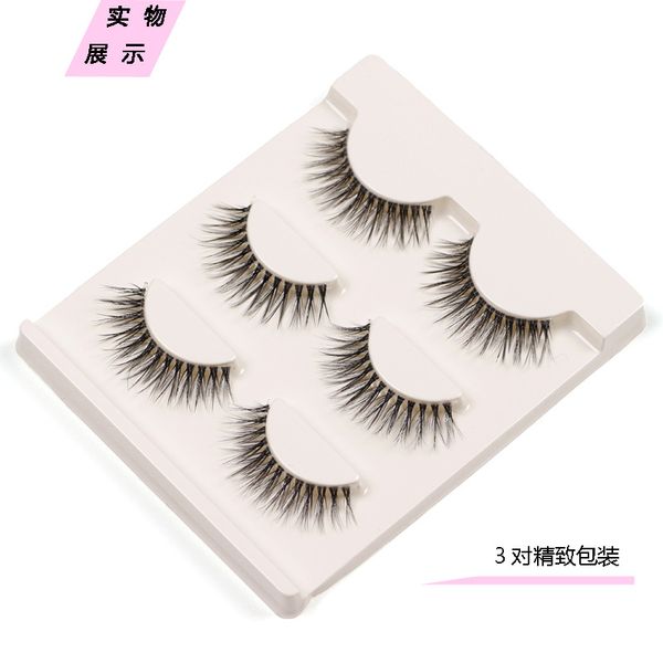 hbzgtlad 3 pairs long think fake eyelashes set charming artificial hair 3d eye lashes extension high quality
hbzgtlad 3 pairs long think fake eyelashes set charming artificial hair 3d eye lashes extension high quality