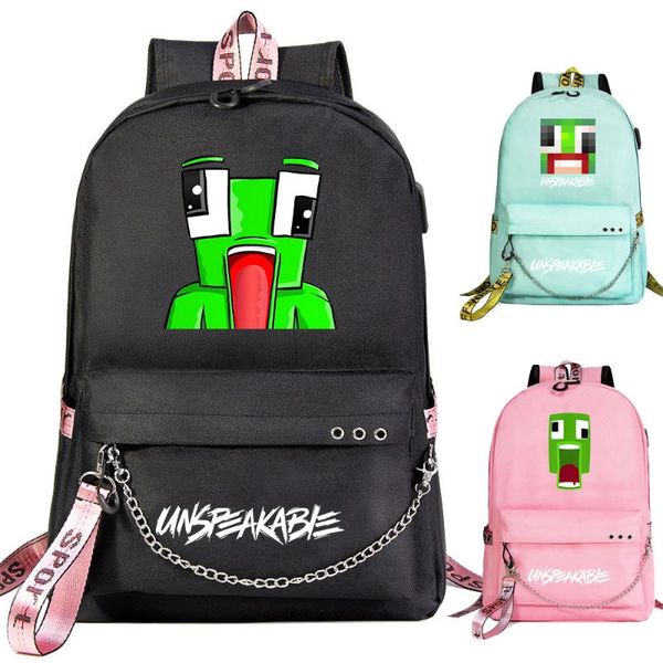 new cute boys girls kids school bag unspeakable prints women usb chain travel backpack canvas men bagpack packsack bookbag
new cute boys girls kids school bag unspeakable prints women usb chain travel backpack canvas men bagpack packsack bookbag