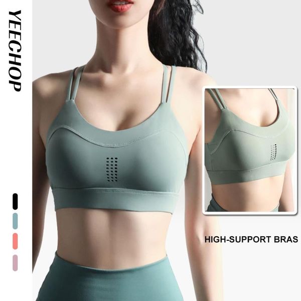 yeechop seamless sports bra for women gym high impact cross back crop fitness mesh workout solid seamless sport bra padded, White;black
yeechop seamless sports bra for women gym high impact cross back crop fitness mesh workout solid seamless sport bra padded, White;black
