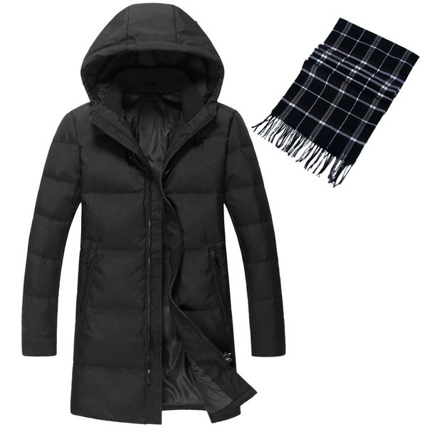 90% white duck down mens winter jacket large size down jacket casual outerwear snow thicken warm coat, Black
90% white duck down mens winter jacket large size down jacket casual outerwear snow thicken warm coat, Black