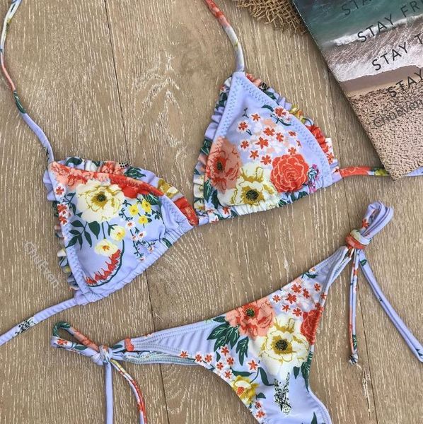 women's bikini printed swimsuit new style separation
women's bikini printed swimsuit new style separation