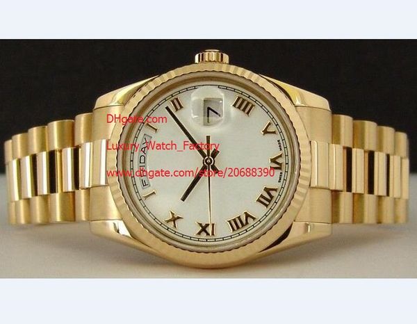 factory supplier luxury wristwatch sapphire automatic 41mm white dial day-date 118238 mens men's watch watches, Slivery;brown
factory supplier luxury wristwatch sapphire automatic 41mm white dial day-date 118238 mens men's watch watches, Slivery;brown