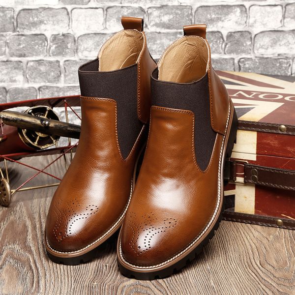 xek 2019 fashion casual oxford style men boots spring autumn winter fashion ankle boots mens formal dress shoes yyj36, Black
xek 2019 fashion casual oxford style men boots spring autumn winter fashion ankle boots mens formal dress shoes yyj36, Black