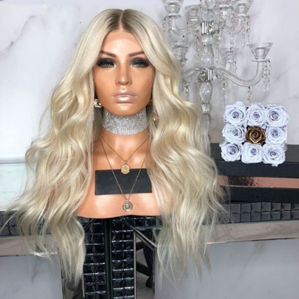 synthetic wigs natural two tones long curly wavy hair ombre platinum blonde lace front for black women heat resistant fiber
synthetic wigs natural two tones long curly wavy hair ombre platinum blonde lace front for black women heat resistant fiber