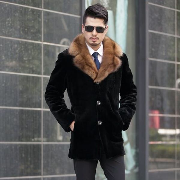 fluffy men faux fur coats 2020 oversized 4xl 5xl 6xl winter business men outwear fake thicken long jacket m764, Black
fluffy men faux fur coats 2020 oversized 4xl 5xl 6xl winter business men outwear fake thicken long jacket m764, Black