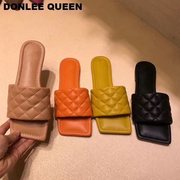 slippers 2021 fashion square toe flat embroidery women open gingham slipper sandals summer casual shoes slip on slides, Black
slippers 2021 fashion square toe flat embroidery women open gingham slipper sandals summer casual shoes slip on slides, Black