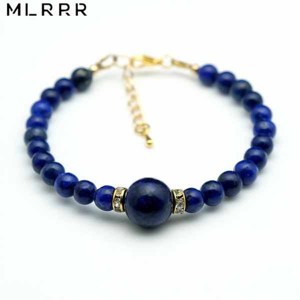 vintage classic lab-created natural stone jewelry simple noble lapis lazuli beaded charms strand bracelets, Black
vintage classic lab-created natural stone jewelry simple noble lapis lazuli beaded charms strand bracelets, Black