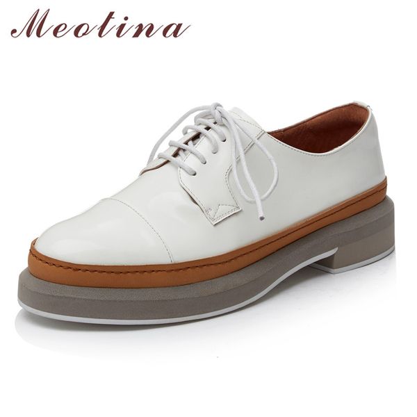 meotina cow leather flats women derby shoes natural genuine leather flat casual shoes lace up round toe ladies size 33-40, Black
meotina cow leather flats women derby shoes natural genuine leather flat casual shoes lace up round toe ladies size 33-40, Black