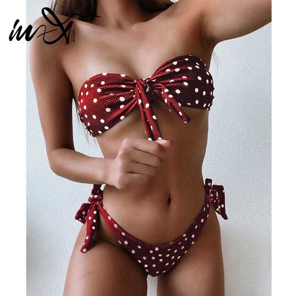 in-x bandeau micro bikini set 2020 polka dot swimsuit female knot biquinis brazilian swimwear women bathing suit bathers
in-x bandeau micro bikini set 2020 polka dot swimsuit female knot biquinis brazilian swimwear women bathing suit bathers