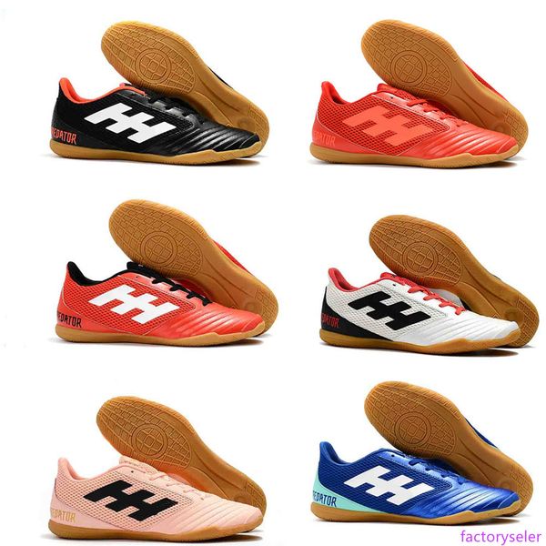 2019 new original arrival mens turf soccer cleats indoor soccer shoes low predator 19.4 in tf football boots black blue
2019 new original arrival mens turf soccer cleats indoor soccer shoes low predator 19.4 in tf football boots black blue