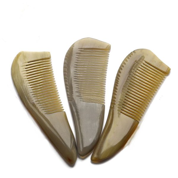 1pc natural yak horn comb 14cm anti-static massage hair comb tail straight hair g0416, Silver
1pc natural yak horn comb 14cm anti-static massage hair comb tail straight hair g0416, Silver