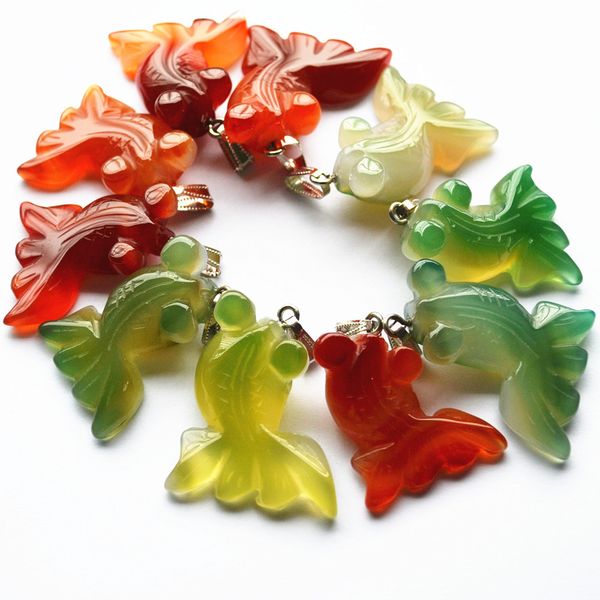 wholesale new 2020 natural onyx stone fish pendants necklace for women jewelry making 5pcs a lot ing, Silver
wholesale new 2020 natural onyx stone fish pendants necklace for women jewelry making 5pcs a lot ing, Silver