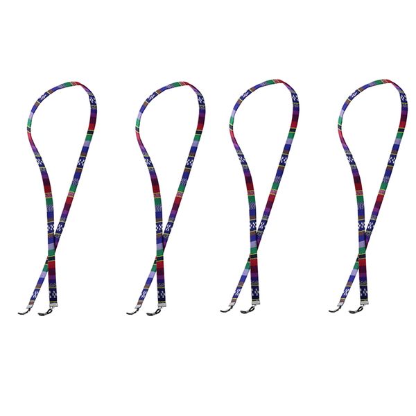 4pcs ethnic colorful portable sunglasses eyeglass neck cord / eyeglasses holder spectacles necklace lanyard
4pcs ethnic colorful portable sunglasses eyeglass neck cord / eyeglasses holder spectacles necklace lanyard