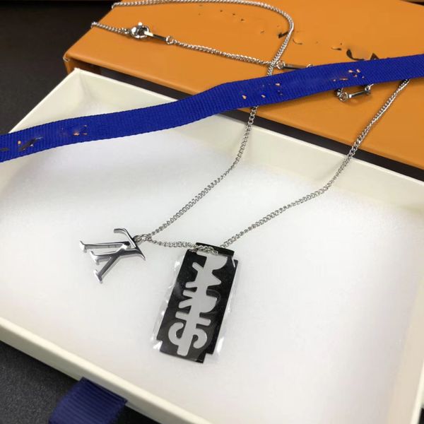 2020 jewelry stainless bracelet necklaces bangles pulseiras alloy necklaces for women and man for gift with box rt7a, Silver
2020 jewelry stainless bracelet necklaces bangles pulseiras alloy necklaces for women and man for gift with box rt7a, Silver