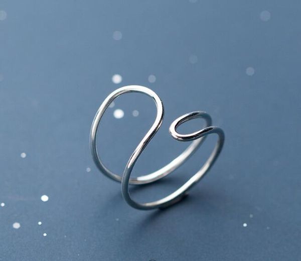 real.925 sterling silver fine irregular open 2rows lines geometric long ring open adjust gtlj1675, Golden;silver
real.925 sterling silver fine irregular open 2rows lines geometric long ring open adjust gtlj1675, Golden;silver