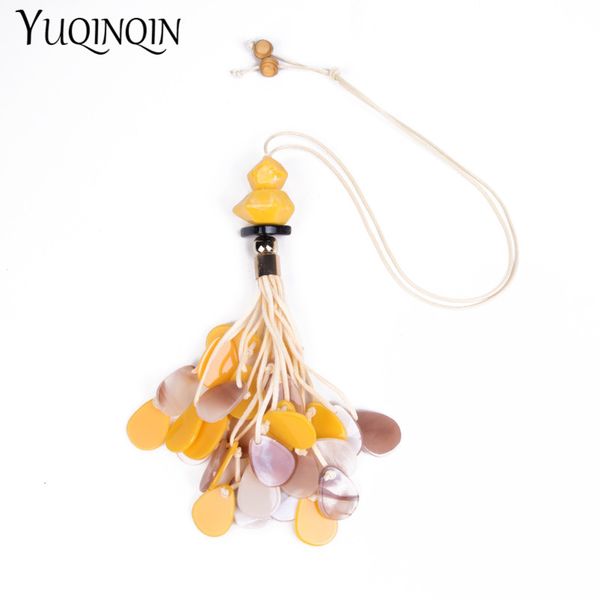 fashion long rope chains big tassel pendants necklace for women geometric colorful acrylic resin statement necklaces accessories, Silver
fashion long rope chains big tassel pendants necklace for women geometric colorful acrylic resin statement necklaces accessories, Silver