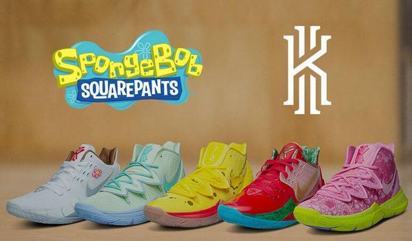 new 2020 brand kyrie sponge bob men basketball shoes 5s trainers kyrie irving 5 squidward mountain oreo friends patrick sports sneakers 7-12, White;red 
new 2020 brand kyrie sponge bob men basketball shoes 5s trainers kyrie irving 5 squidward mountain oreo friends patrick sports sneakers 7-12, White;red