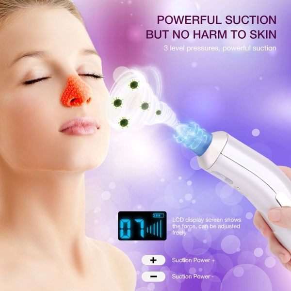 pore cleaner blackhead removal electric vacuum suction pimple black dot cleaner nose skin care tools machine
pore cleaner blackhead removal electric vacuum suction pimple black dot cleaner nose skin care tools machine