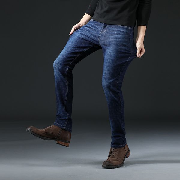 men's jeans wg1902 men business elasticity straight slim fashion youth trousers casual 28-38, Blue
men's jeans wg1902 men business elasticity straight slim fashion youth trousers casual 28-38, Blue